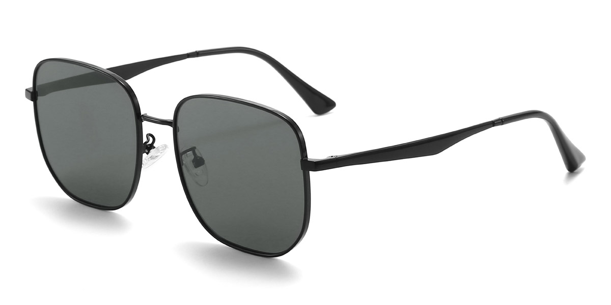 Fekete szürke Noemi - Square Sunglasses