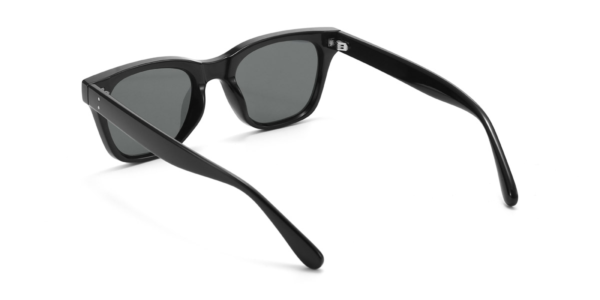 Fekete szürke Celine Szemüveg - Rectangle Sunglasses