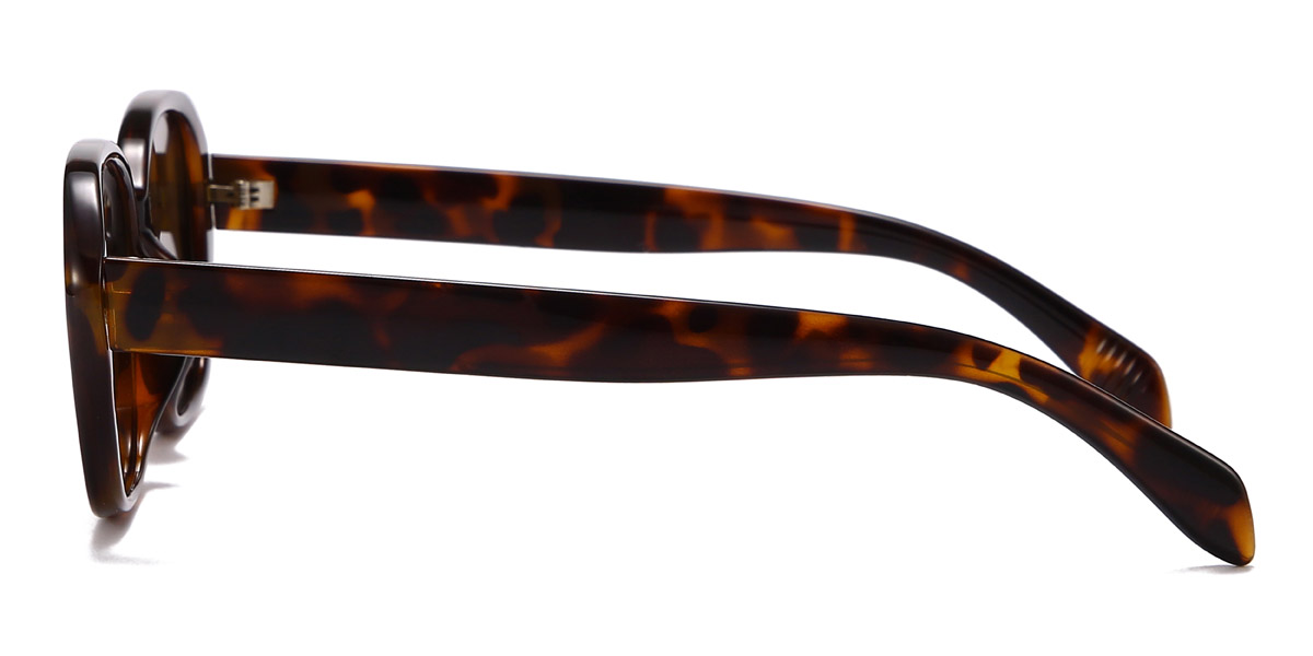 Tortoiseshell Brown Samson - Rectangle Sunglasses