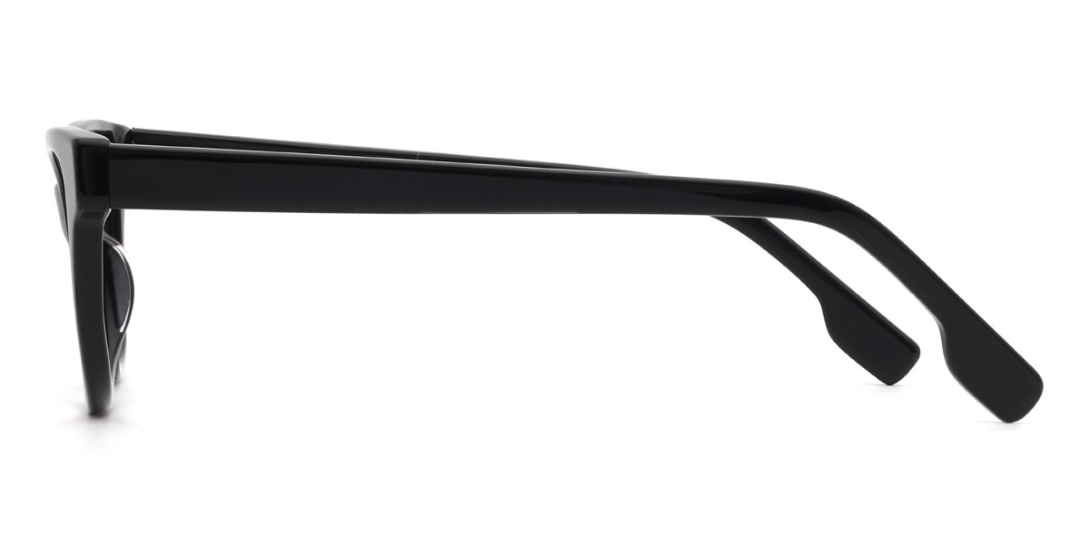 Black Guadalupe - Rectangle Glasses