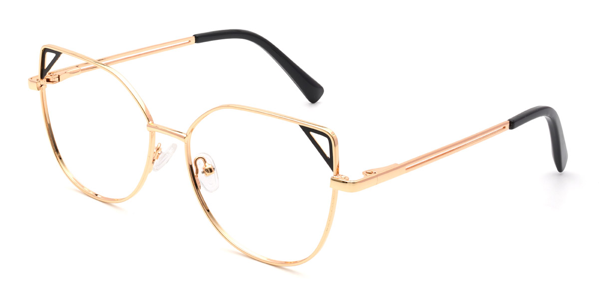 Gold Joanne - Cat Eye Glasses