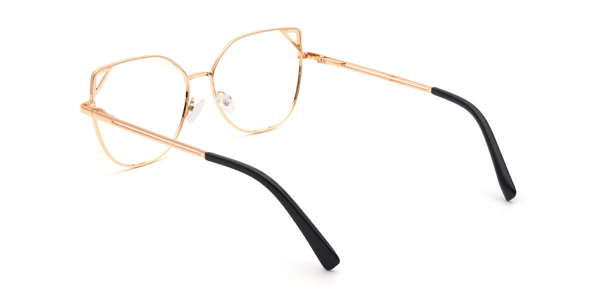 Gold Joanne - Cat Eye Glasses