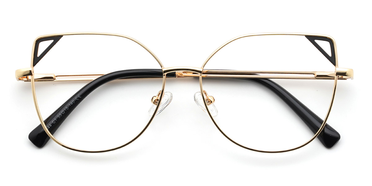 Gold Joanne - Cat Eye Glasses