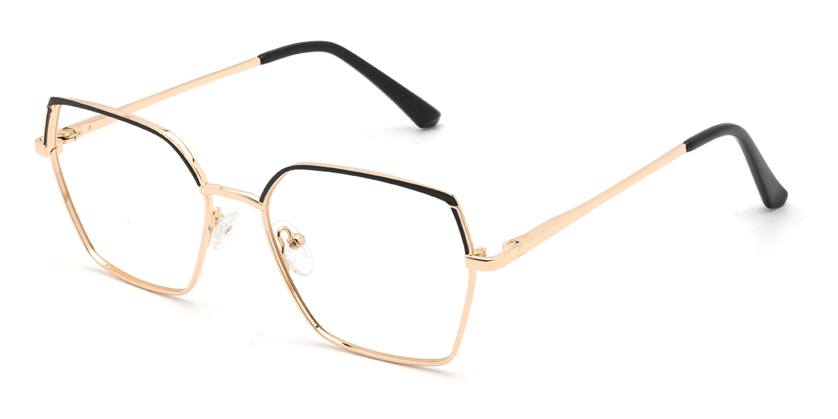 Oro Negro Lamont - Rectangle Glasses