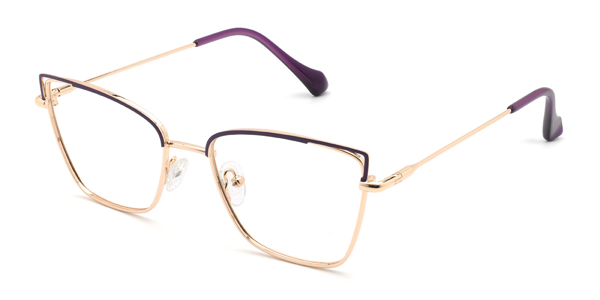 Or Violet Aroma - Cat Eye Glasses