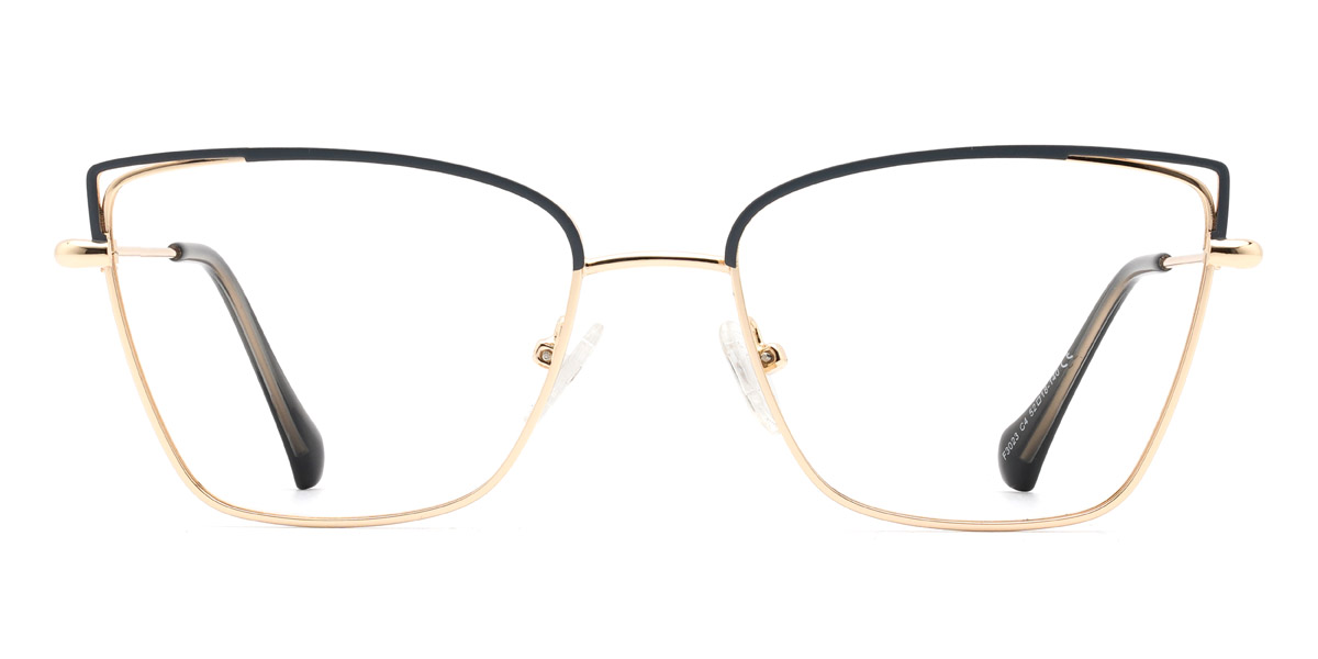 Arany szürke Aroma - Cat Eye Glasses