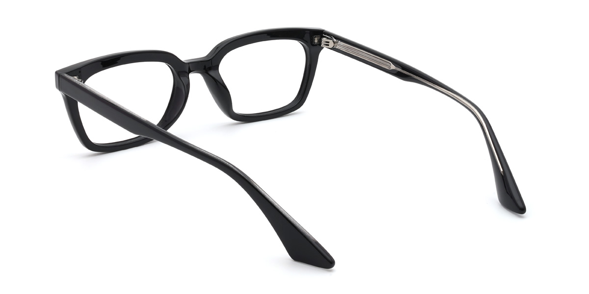 Noir Bivins - Rectangle Glasses