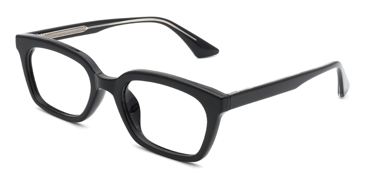 Noir Bivins - Rectangle Glasses