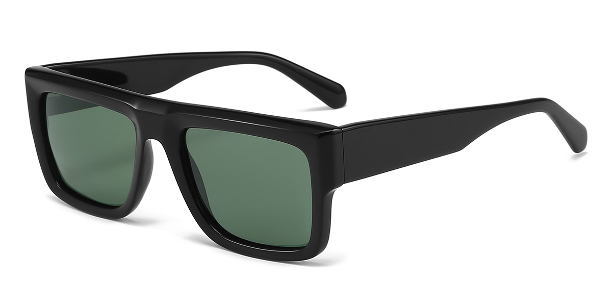 Negro Gris Wendell Gafas - Rectangle Sunglasses