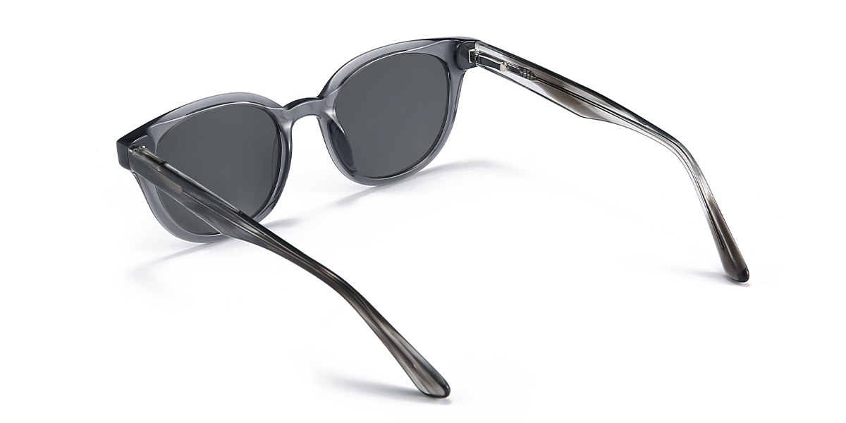 Grey Grey Estrada - Oval Sunglasses