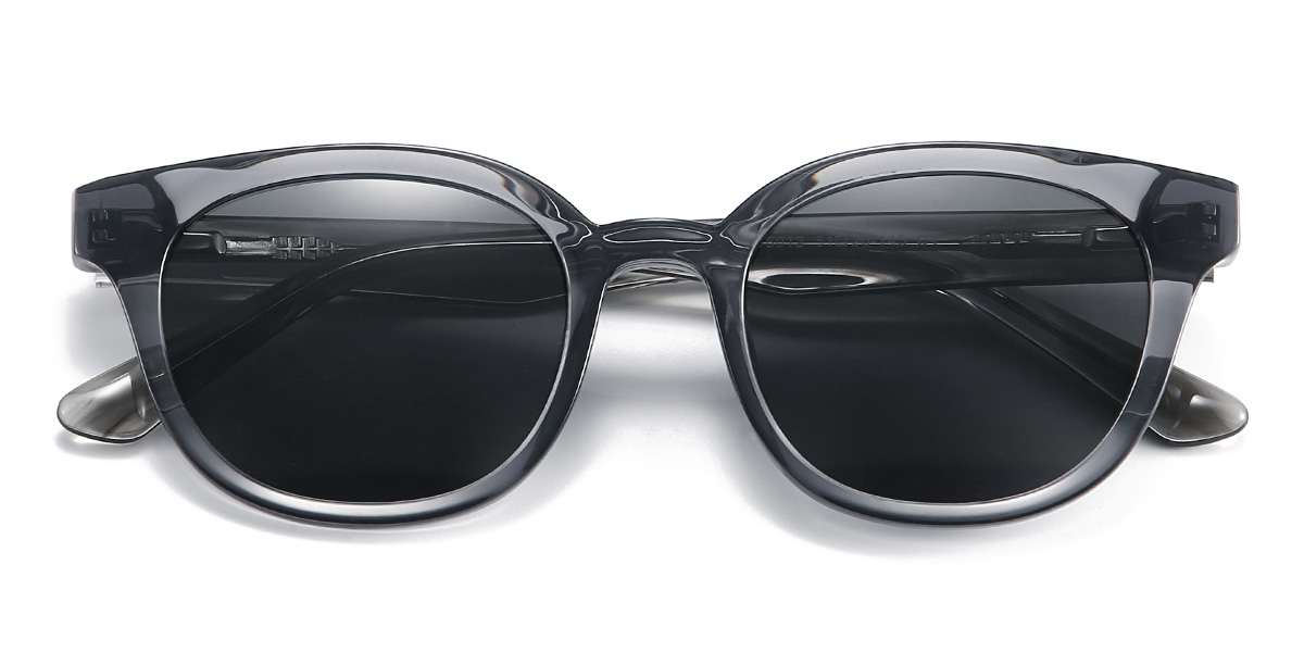 Grey Grey Estrada - Oval Sunglasses