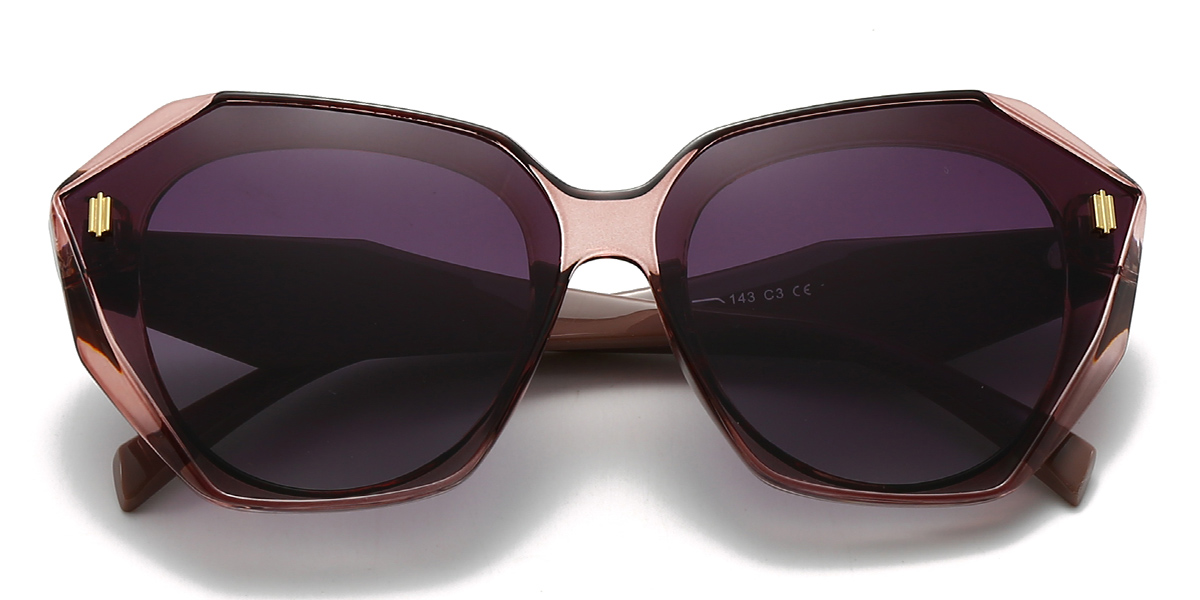 Tawny Szürke Shine Szemüveg - Square Sunglasses