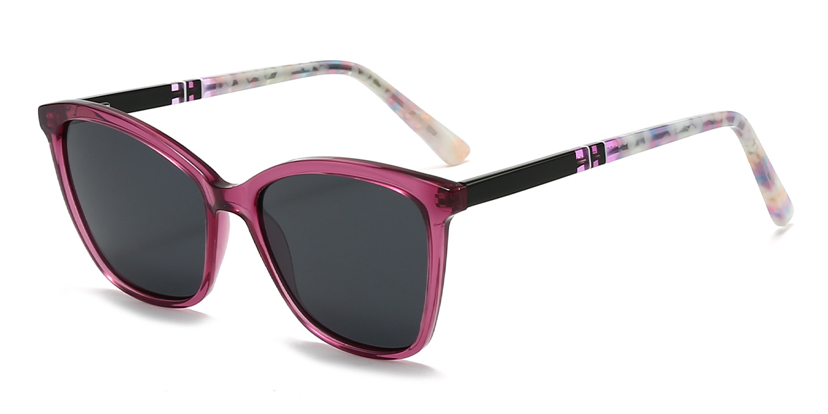 Lila Grau Annalisa Brille - Cat Eye Sunglasses