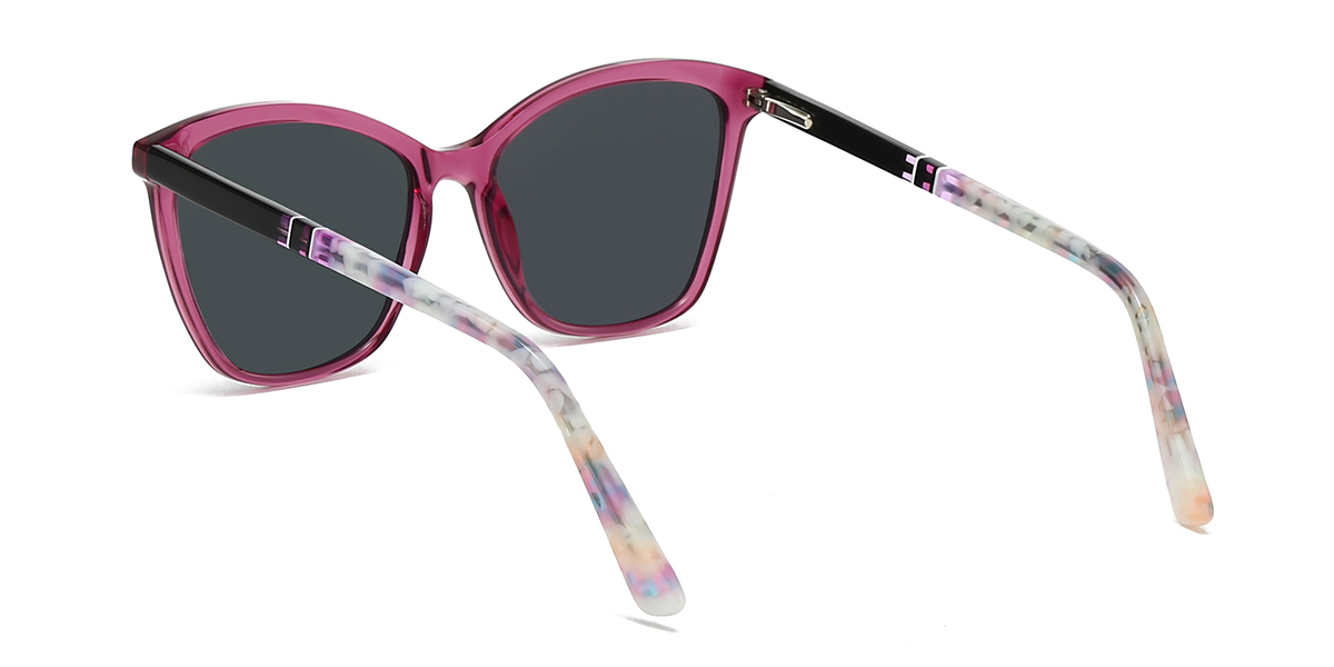 Lila Grau Annalisa Brille - Cat Eye Sunglasses