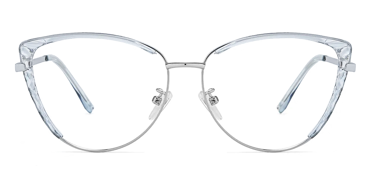 Light Blue Lethe - Cat Eye Glasses