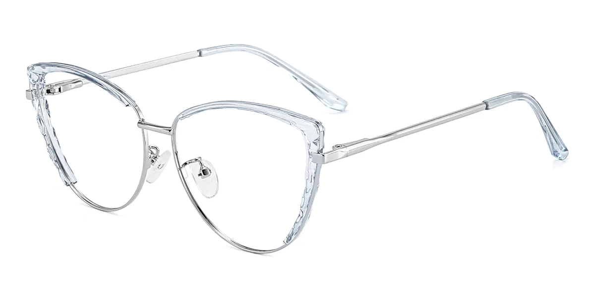 Light Blue Lethe - Cat Eye Glasses