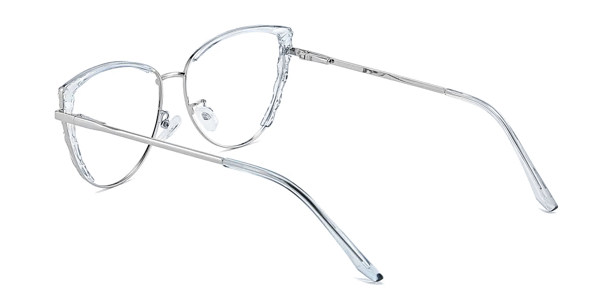 Light Blue Lethe - Cat Eye Glasses