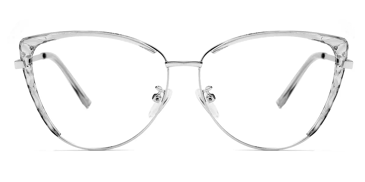 Átlátszó szürke Lethe - Cat Eye Glasses