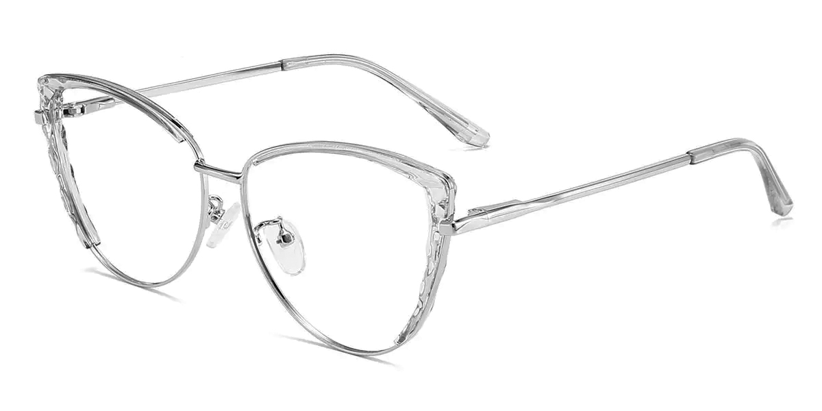 Claro Gris Lethe - Cat Eye Glasses