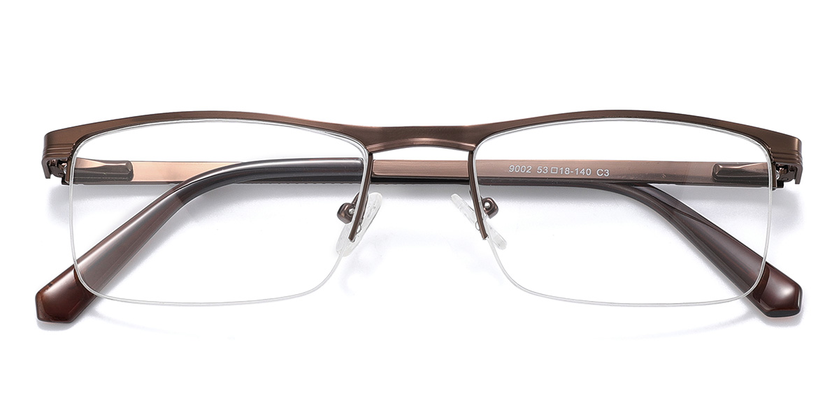 Braun Urban - Rectangle Glasses