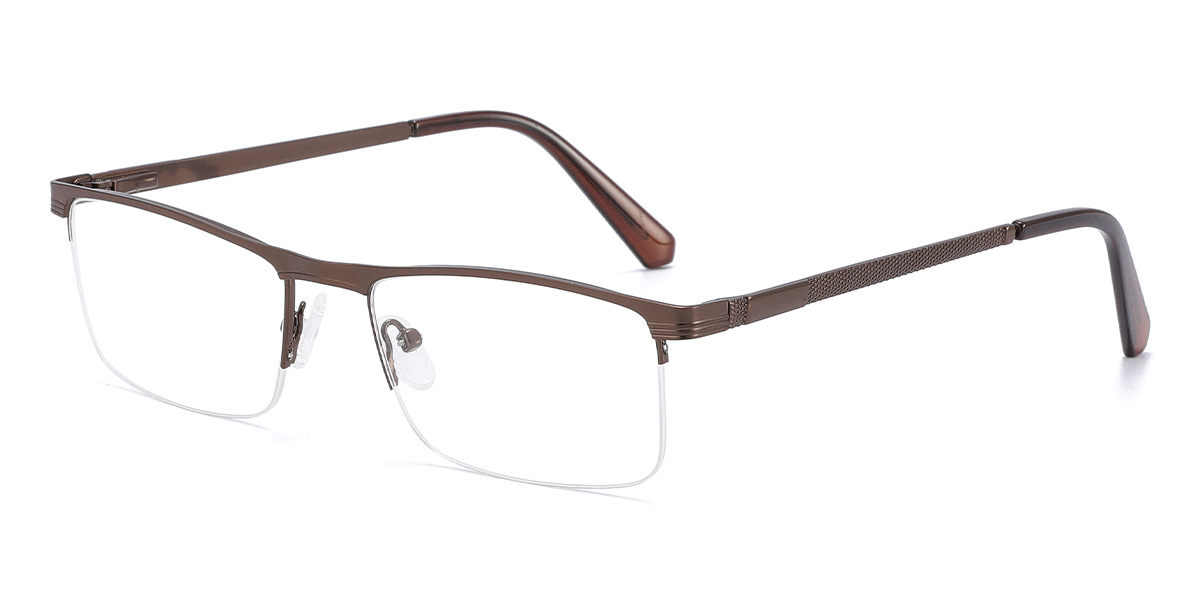 Braun Urban - Rectangle Glasses