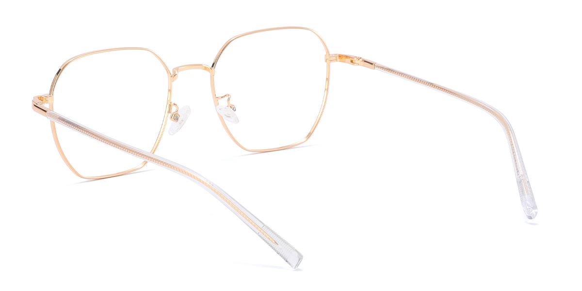 Gold Narine - Rectangle Glasses