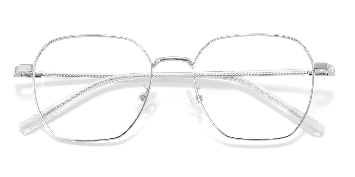 Argent Narine - Rectangle Glasses