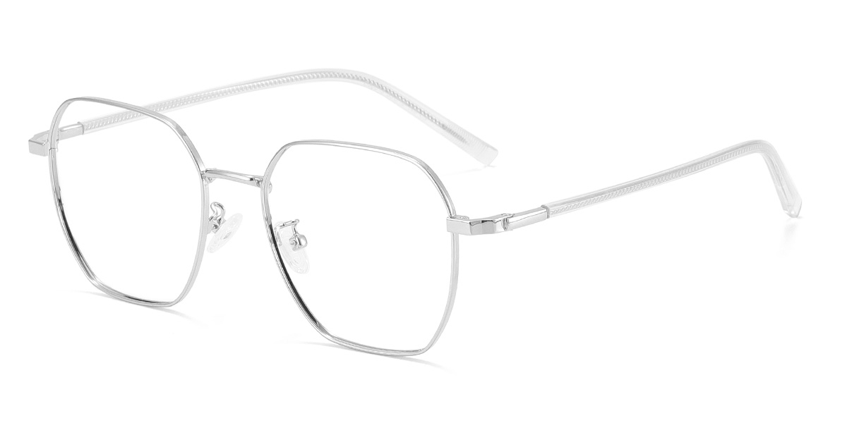 Argent Narine - Rectangle Glasses