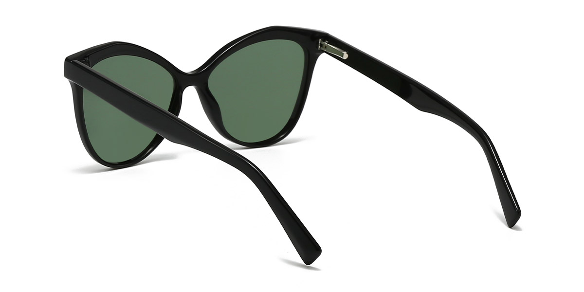 Black Grey Libby Glasses - Cat Eye Sunglasses