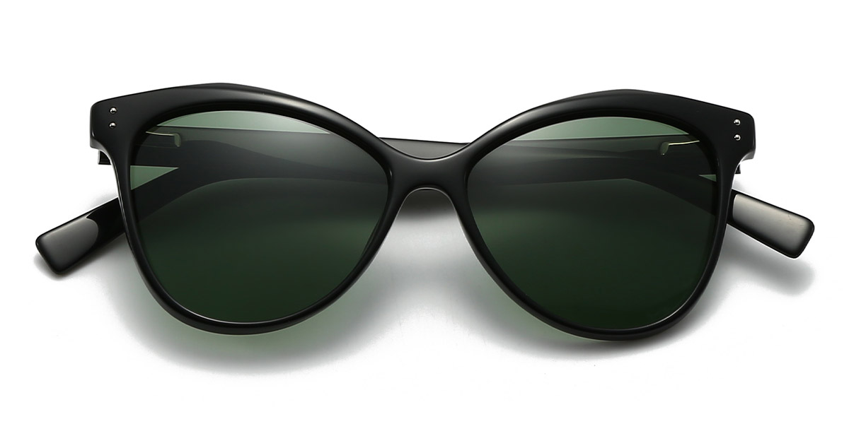 Black Grey Libby - Cat Eye Sunglasses