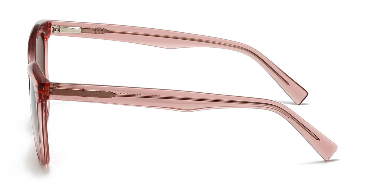 Pink Brown Libby - Cat Eye Sunglasses