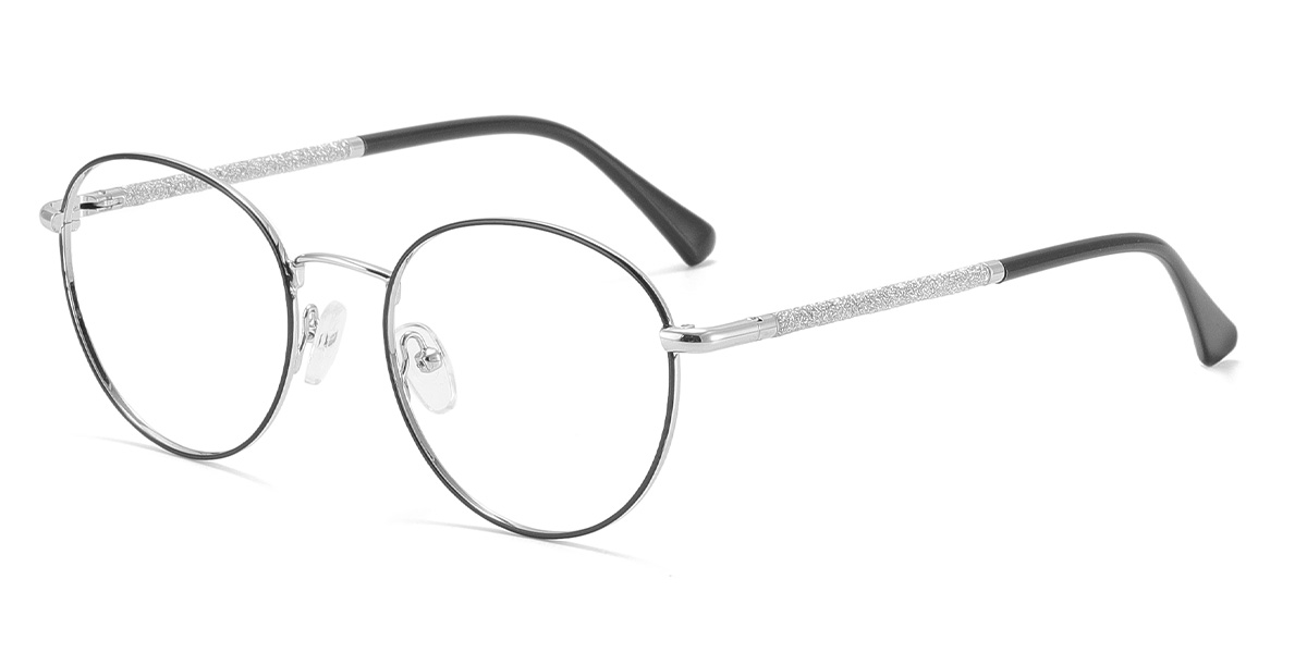 Fekete Cascata Szemüveg - Oval Glasses