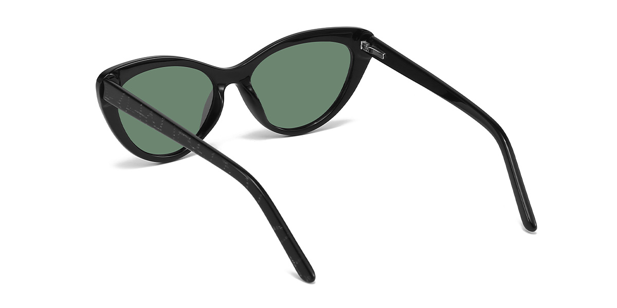 Black Grey Mirta - Cat Eye Sunglasses