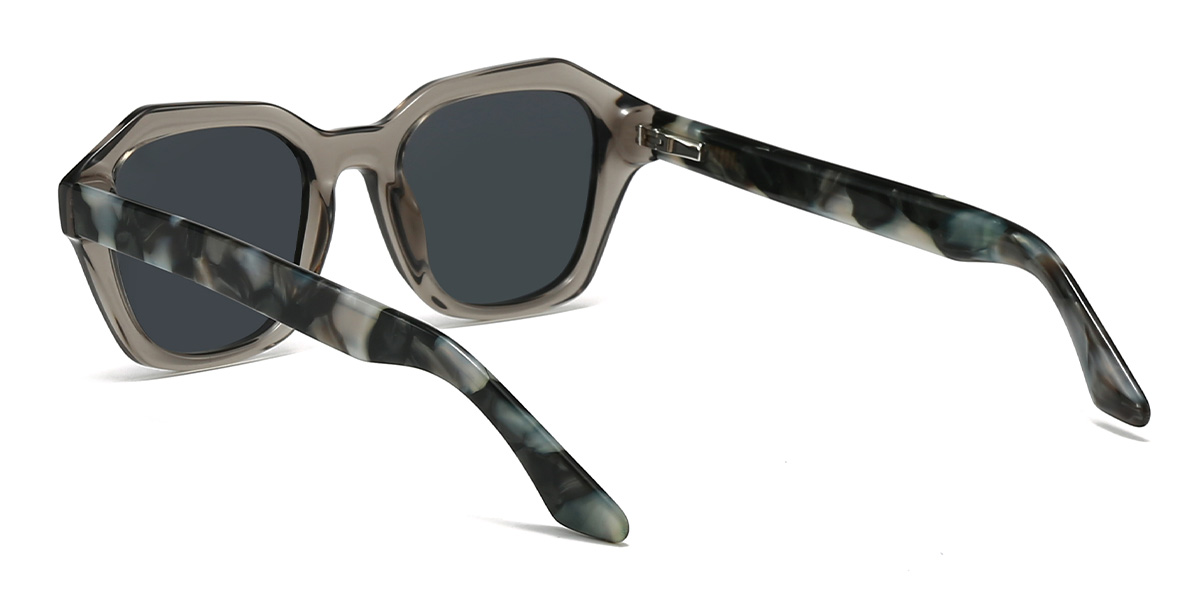 Grey Grey Martins - Rectangle Sunglasses