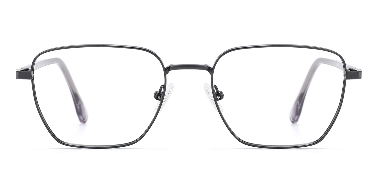 Black Spivey - Rectangle Glasses