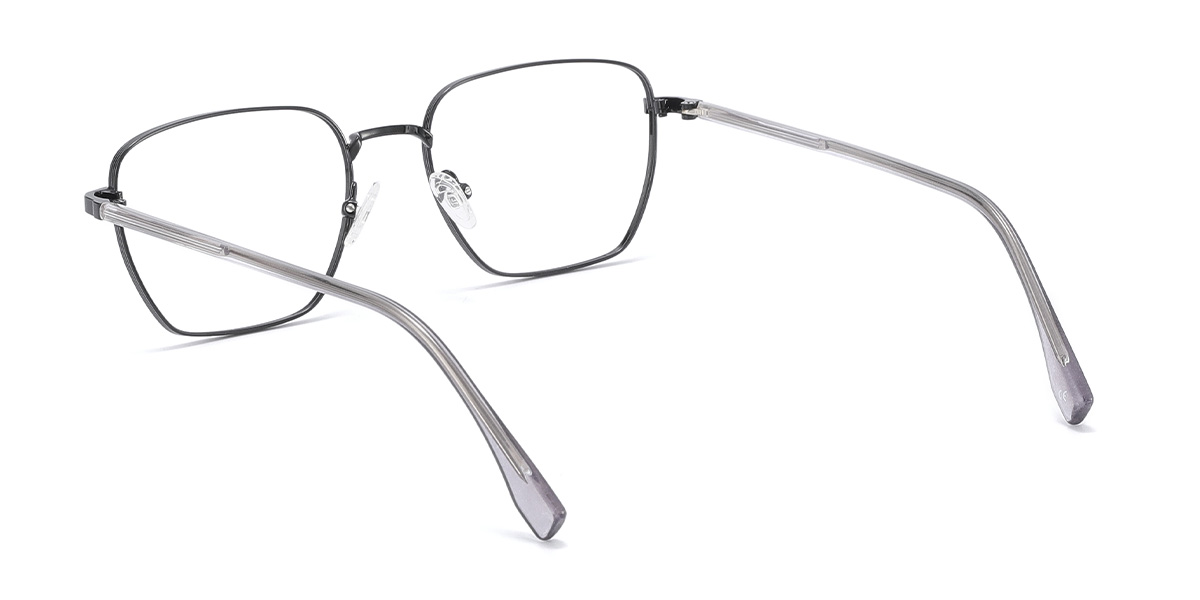 Black Spivey - Rectangle Glasses