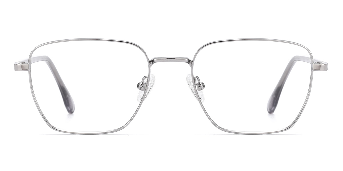 Ezüst Spivey Szemüveg - Rectangle Glasses