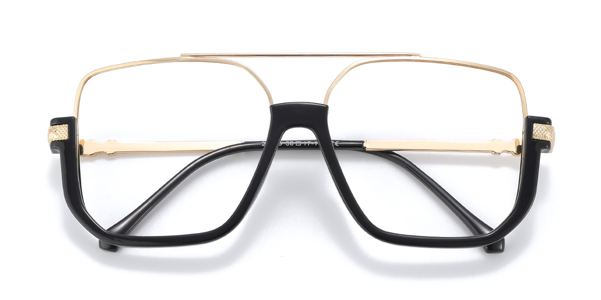 Gold Black Vilanova - Aviator Glasses