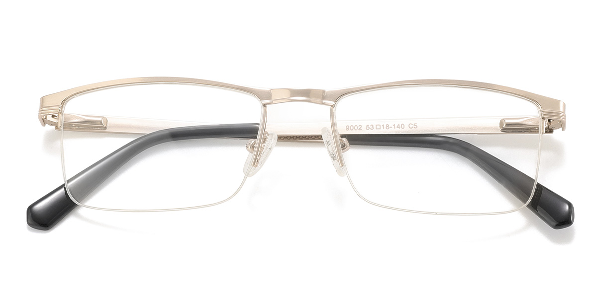 Gold Urban - Rectangle Glasses