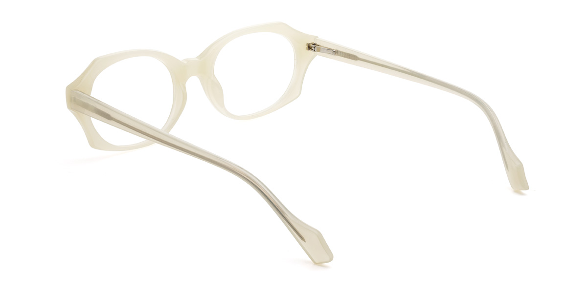 Cream Yvonne - Oval Glasses