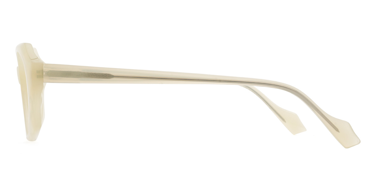 Cream Yvonne - Oval Glasses