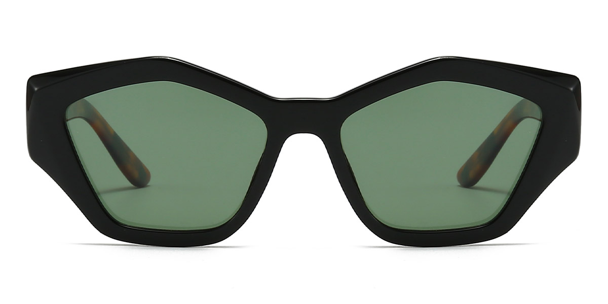 Schwarz Grau Rohana - Cat Eye Sunglasses