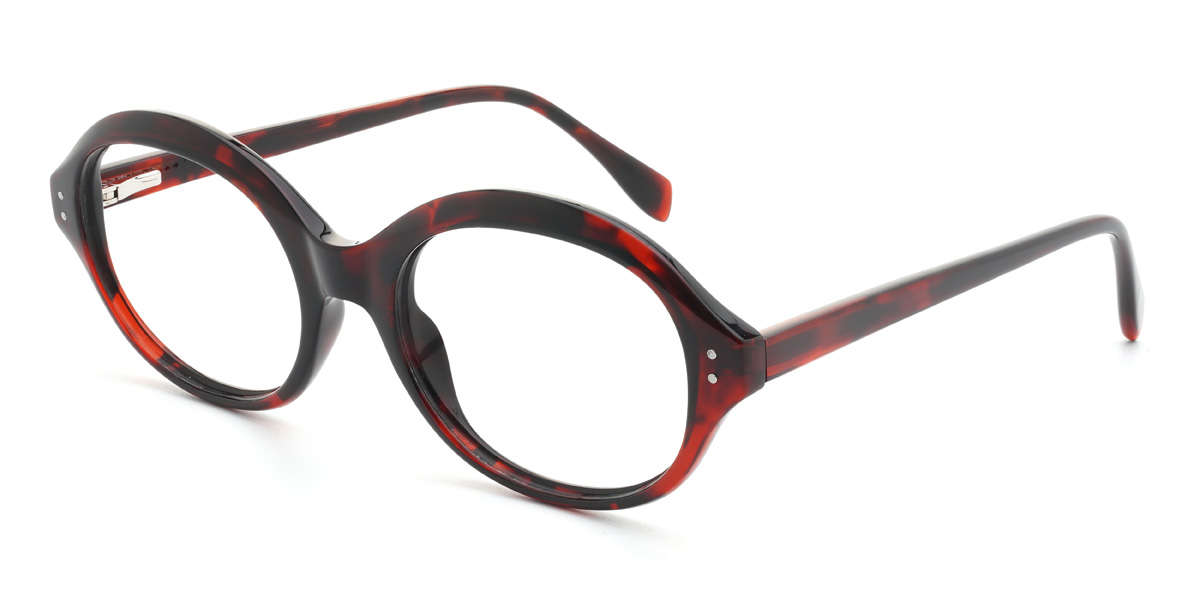 Tortoiseshell Petrichor - Oval Glasses