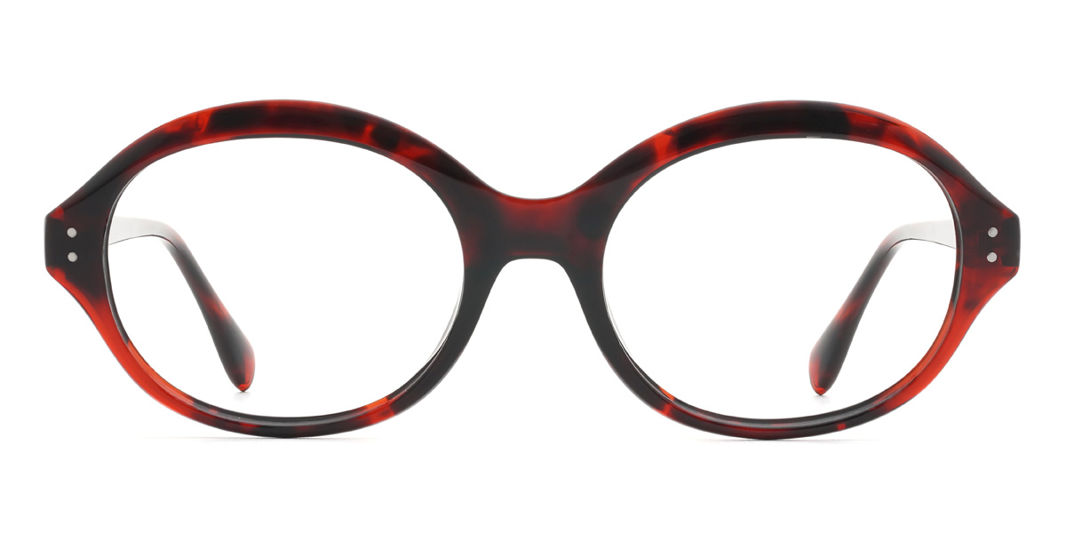 Tortoiseshell Petrichor - Oval Glasses