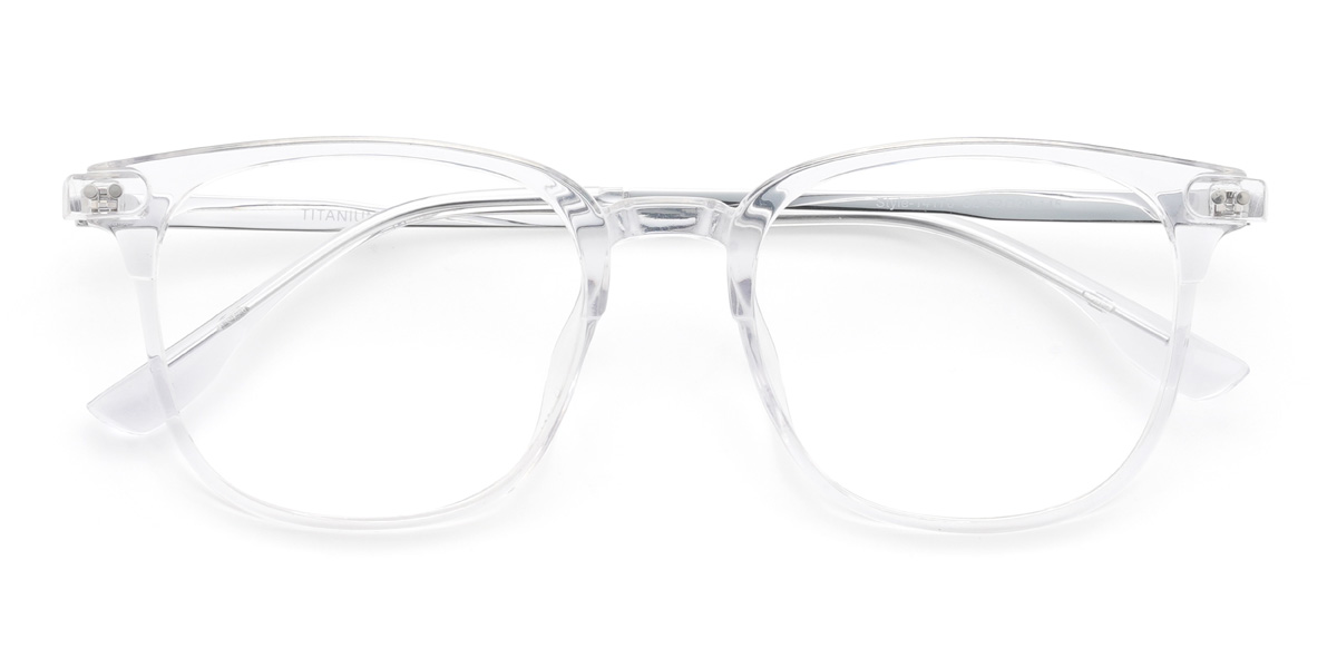 Clear Kenisha - Square Glasses