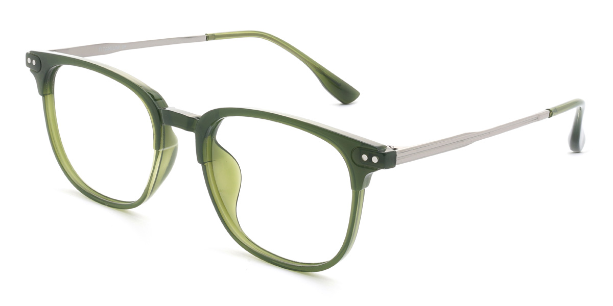 Green Kenisha - Square Glasses