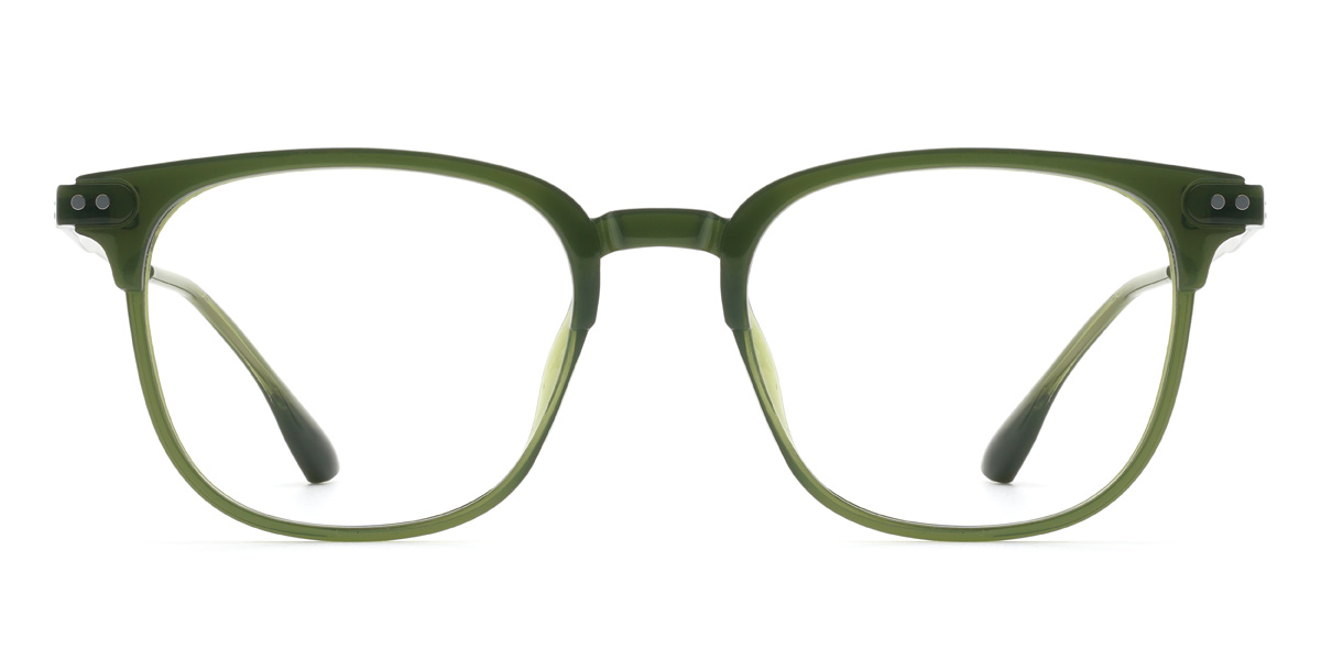 Green Kenisha - Square Glasses