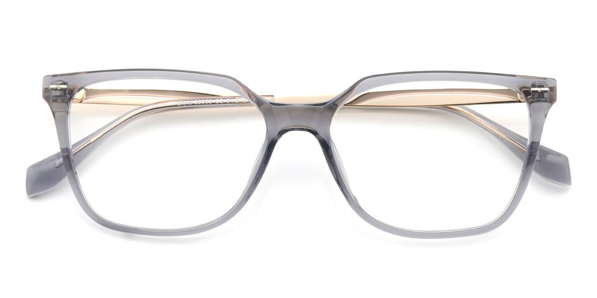 Grey Brylee - Rectangle Glasses