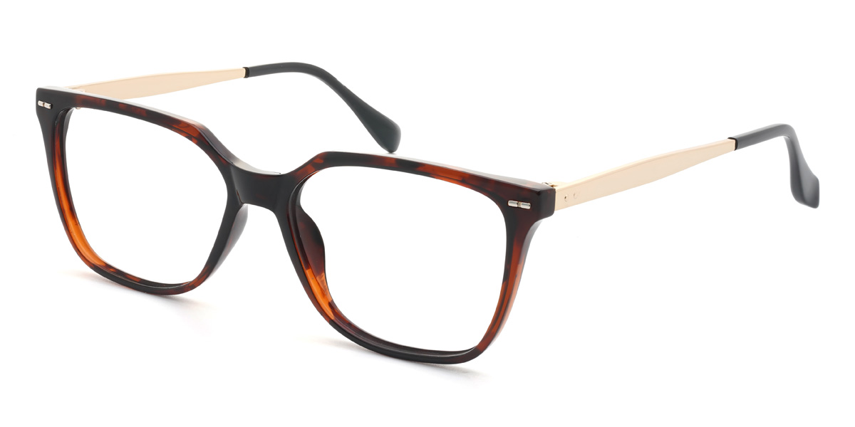 Tortoiseshell Brylee - Rectangle Glasses