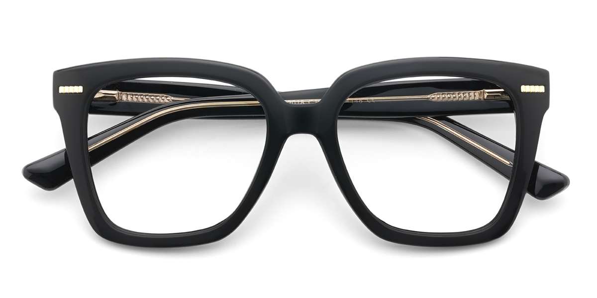 Negro Daila Gafas - Square Glasses